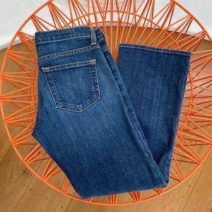 Garnet Hill | Low Rise Flared Leg Jeans